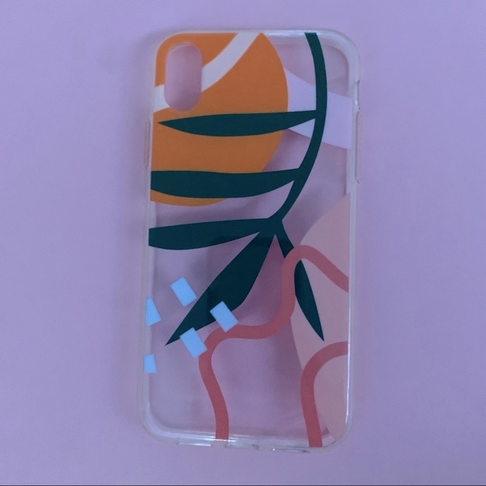 topical abstract iphone xr case